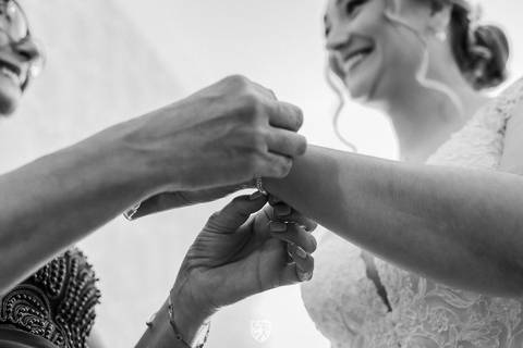 Making-off da noiva'