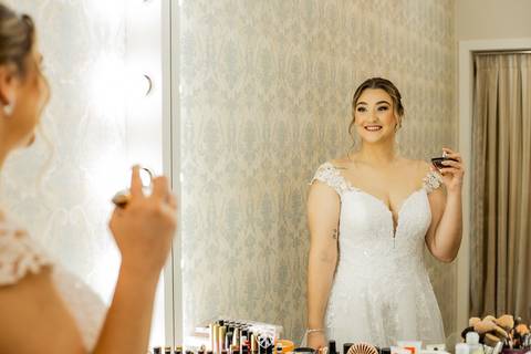 Making-off da noiva'