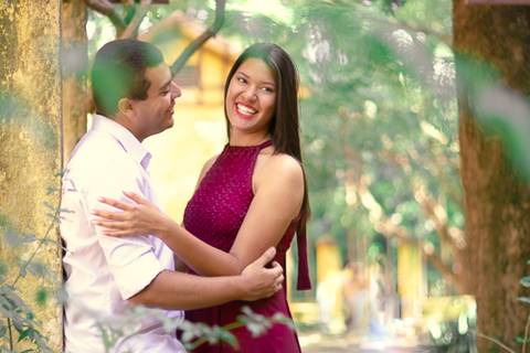 Ensaio de Casal: Casal Se olhando'