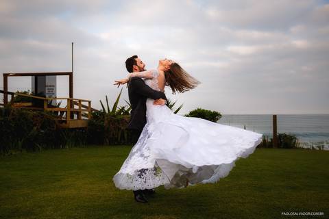 Ensaio Trash The Dress - Praia do Estaleirinho - Balneário Camboriú'