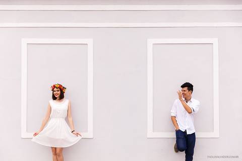 Centro Histórico de São Francisco do Sul - Ensaio Casal - Josi e Kal - Paolo Salvador Fotografias
 “Eu e o Kalebe nos conhecemos de uma forma engraçada, ele foi o primeiro melhor amigo de verdade que t'