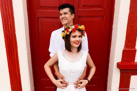 Centro Histórico de São Francisco do Sul - Ensaio Casal - Josi e Kal - Paolo Salvador Fotografias
 “Eu e o Kalebe nos conhecemos de uma forma engraçada, ele foi o primeiro melhor amigo de verdade que t'