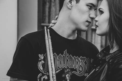 Centro Histórico de São Francisco do Sul - Ensaio Casal de Rock - Josi e Kal - Paolo Salvador Fotografias'