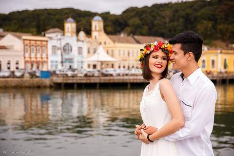 Centro Histórico de São Francisco do Sul - Ensaio Casal - Josi e Kal - Paolo Salvador Fotografias'