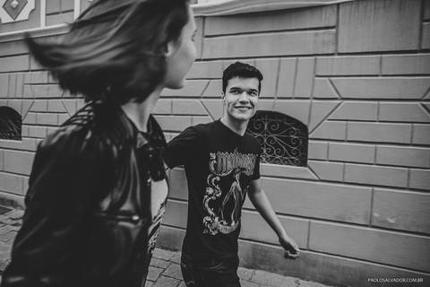 Centro Histórico de São Francisco do Sul - Ensaio Casal de Rock - Josi e Kal - Paolo Salvador Fotografias'