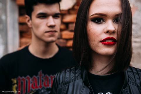 Centro Histórico de São Francisco do Sul - Ensaio Casal de Rock - Josi e Kal - Paolo Salvador Fotografias'