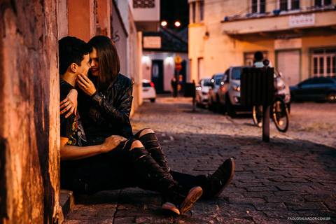Centro Histórico de São Francisco do Sul - Ensaio Casal de Rock - Josi e Kal - Paolo Salvador Fotografias'
