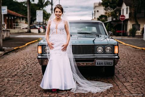 Wedding - Micheli e Rodrigo - Making Of Noiva - Timbó - SC - Paolo Salvador Fotografias - Carro de Aluguel Casamento'