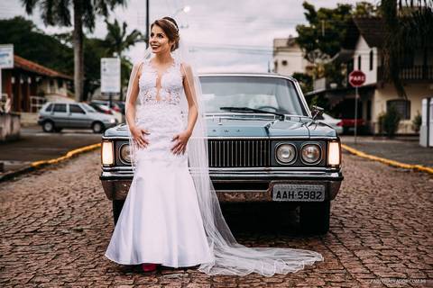 Wedding - Micheli e Rodrigo - Making Of Noiva - Timbó - SC - Paolo Salvador Fotografias - Carro de Aluguel Casamento'