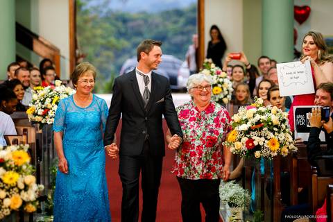 Wedding - Micheli e Rodrigo - Igreja - Timbó - SC - Paolo Salvador Fotografias '