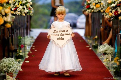 Wedding - Micheli e Rodrigo - Igreja - Timbó - SC - Paolo Salvador Fotografias  - Dama de honra'