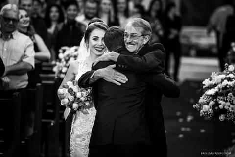 Wedding - Micheli e Rodrigo - Igreja - Timbó - SC - Paolo Salvador Fotografias '