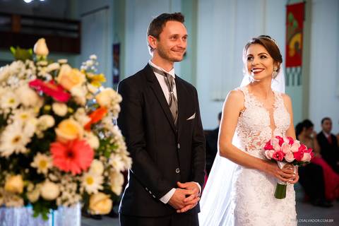 Wedding - Micheli e Rodrigo - Igreja - Timbó - SC - Paolo Salvador Fotografias '