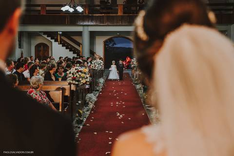 Wedding - Micheli e Rodrigo - Igreja - Timbó - SC - Paolo Salvador Fotografias '