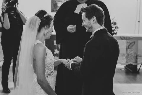 Wedding - Micheli e Rodrigo - Igreja - Timbó - SC - Paolo Salvador Fotografias '