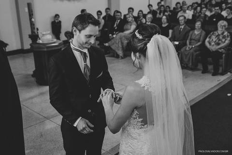 Wedding - Micheli e Rodrigo - Igreja - Timbó - SC - Paolo Salvador Fotografias '