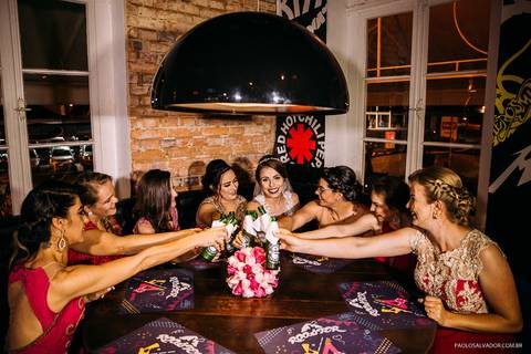 Wedding - Micheli e Rodrigo - Igreja - Timbó - SC - Paolo Salvador Fotografias - Rooster Bar e Pub'