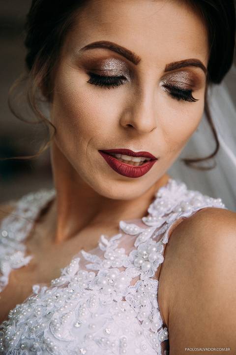 Wedding - Micheli e Rodrigo - Making Of Noiva - Timbó - SC - Paolo Salvador Fotografias'