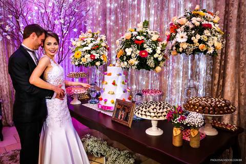 Wedding - Micheli e Rodrigo - Igreja - Timbó - SC - Paolo Salvador Fotografias - Recanto Tirol'