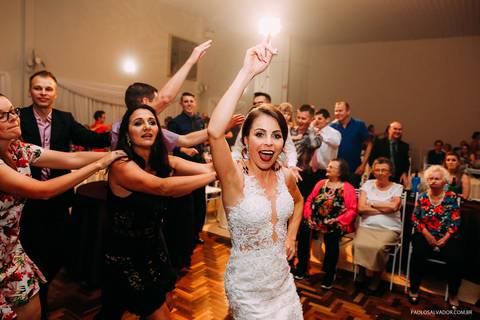 Wedding - Micheli e Rodrigo - Igreja - Timbó - SC - Paolo Salvador Fotografias - Recanto Tirol'