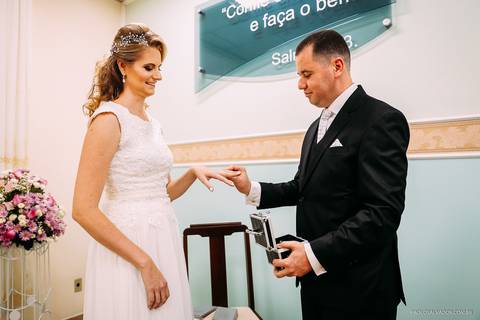 Casamento - Vanessa e Fernando - Timbó - SC '
