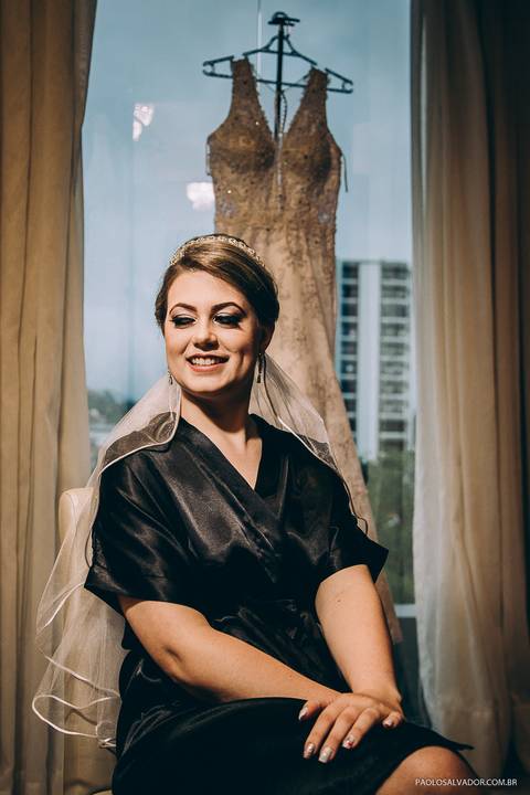 Casamento - Jonathan e Gabi - Timbó - Rodeio - Santa Catarina - Making of da noiva - hotel blue hill'