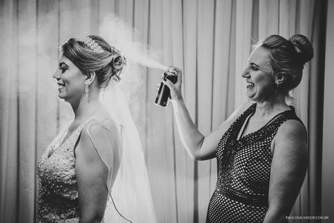 Casamento - Jonathan e Gabi - Timbó - Rodeio - Santa Catarina - Making of da noiva - hotel blue hill'