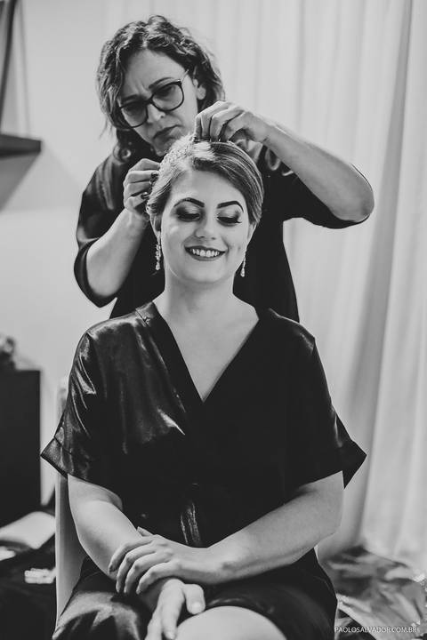 Casamento - Jonathan e Gabi - Timbó - Rodeio - Santa Catarina - Making of da noiva - hotel blue hill'