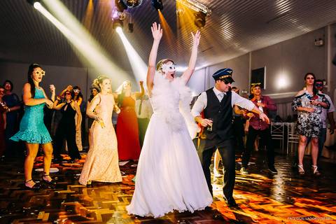 Casamento - Carla e Wagner - Recanto Tirol - Timbó - SC'