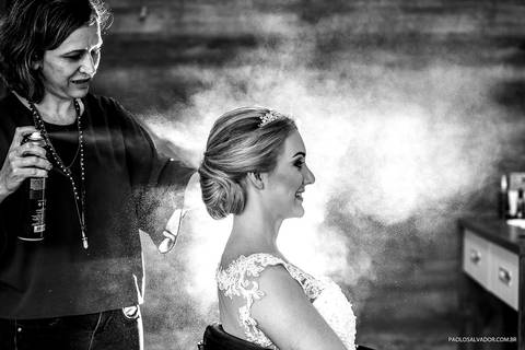 Casamento - Carla e Wagner - Recanto Tirol - Timbó - SC - Making of Noiva'