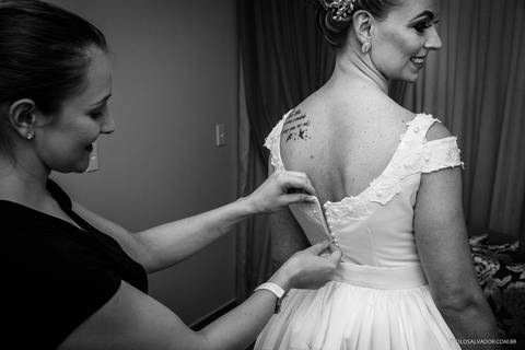 Casamento - Juliana e Leonardo - Rio dos Cedros - Casamento Típico - Making of da noiva '