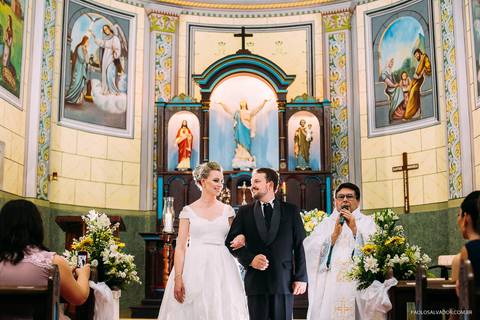 Casamento - Juliana e Leonardo - Rio dos Cedros - Casamento Típico - Igreja do Glória Rio dos Cedros'