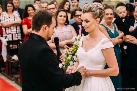 Casamento - Juliana e Leonardo - Rio dos Cedros - Casamento Típico - Igreja do Glória Rio dos Cedros'