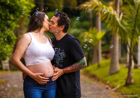 Ensaio Gestante Externo - Rodeio -  Santa Catarina - Paolo Salvador Fotografias'