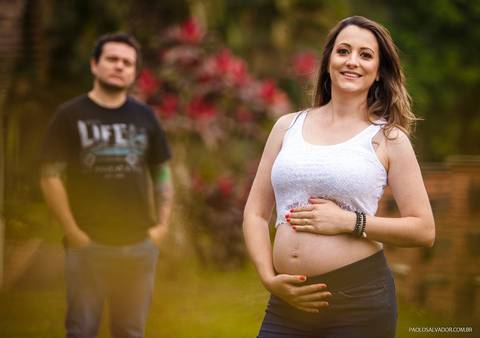 Ensaio Gestante Externo - Rodeio -  Santa Catarina - Paolo Salvador Fotografias'