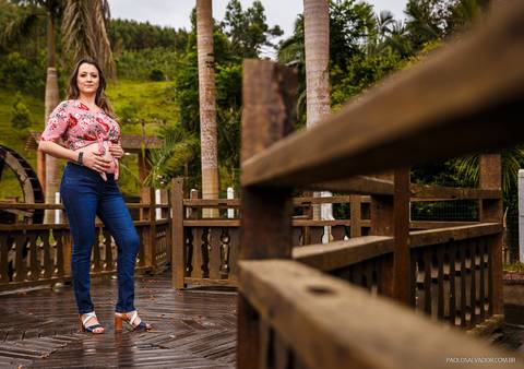Ensaio Gestante Externo - Rodeio -  Santa Catarina - Paolo Salvador Fotografias'