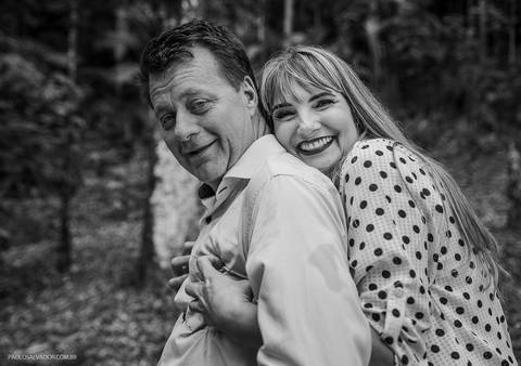 Ensaio Pré-Wedding de Bodas de Prata - 25 Anos de Casamento - Ruth e Gilmar - Eco Locanda Tiroleses - Timbó - Santa Catarina'