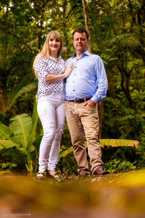 Ensaio Pré-Wedding de Bodas de Prata - 25 Anos de Casamento - Ruth e Gilmar - Eco Locanda Tiroleses - Timbó - Santa Catarina'