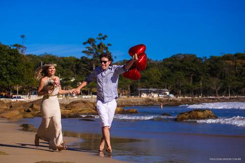 Ensaio Pré-Wedding - Michelle e Tiago - Praia Retiro dos Padres - Bombinhas - Santa Catarina - Paolo Salvador | Photo & Film'