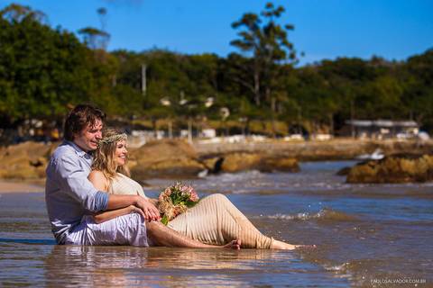 Ensaio Pré-Wedding - Michelle e Tiago - Praia Retiro dos Padres - Bombinhas - Santa Catarina - Paolo Salvador | Photo & Film'