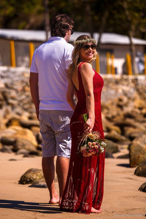 Ensaio Pré-Wedding - Michelle e Tiago - Praia Retiro dos Padres - Bombinhas - Santa Catarina - Paolo Salvador | Photo & Film'