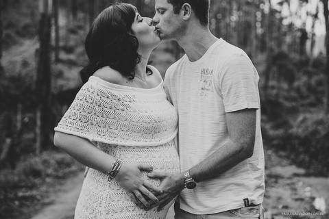 Ensaio gestante no Morro do Andreazza em Rio dos Cedros, Santa Catarina'