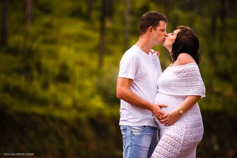 Ensaio gestante no Morro do Andreazza em Rio dos Cedros, Santa Catarina'