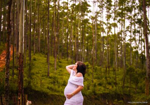 Ensaio gestante no Morro do Andreazza em Rio dos Cedros, Santa Catarina'