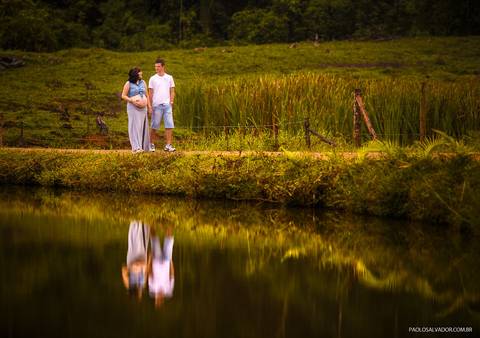 Ensaio gestante no Morro do Andreazza em Rio dos Cedros, Santa Catarina'