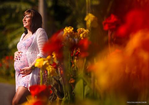 Ensaio gestante no Morro do Andreazza em Rio dos Cedros, Santa Catarina'