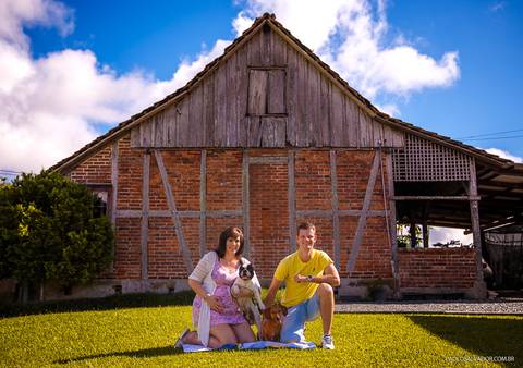 Ensaio gestante no Morro do Andreazza em Rio dos Cedros, Santa Catarina'