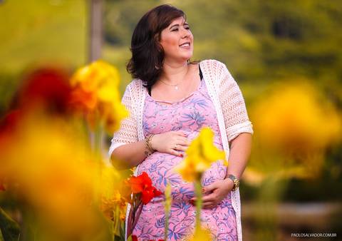Ensaio gestante no Morro do Andreazza em Rio dos Cedros, Santa Catarina'