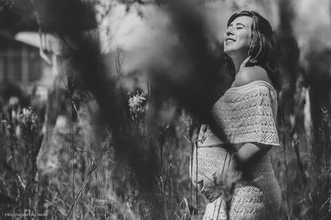 Ensaio gestante no Morro do Andreazza em Rio dos Cedros, Santa Catarina'