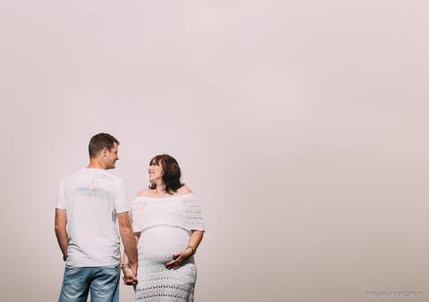 Ensaio gestante no Morro do Andreazza em Rio dos Cedros, Santa Catarina'